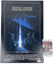 Joe Dante signed 12x18 Poster Director Explorers JSA Authentication