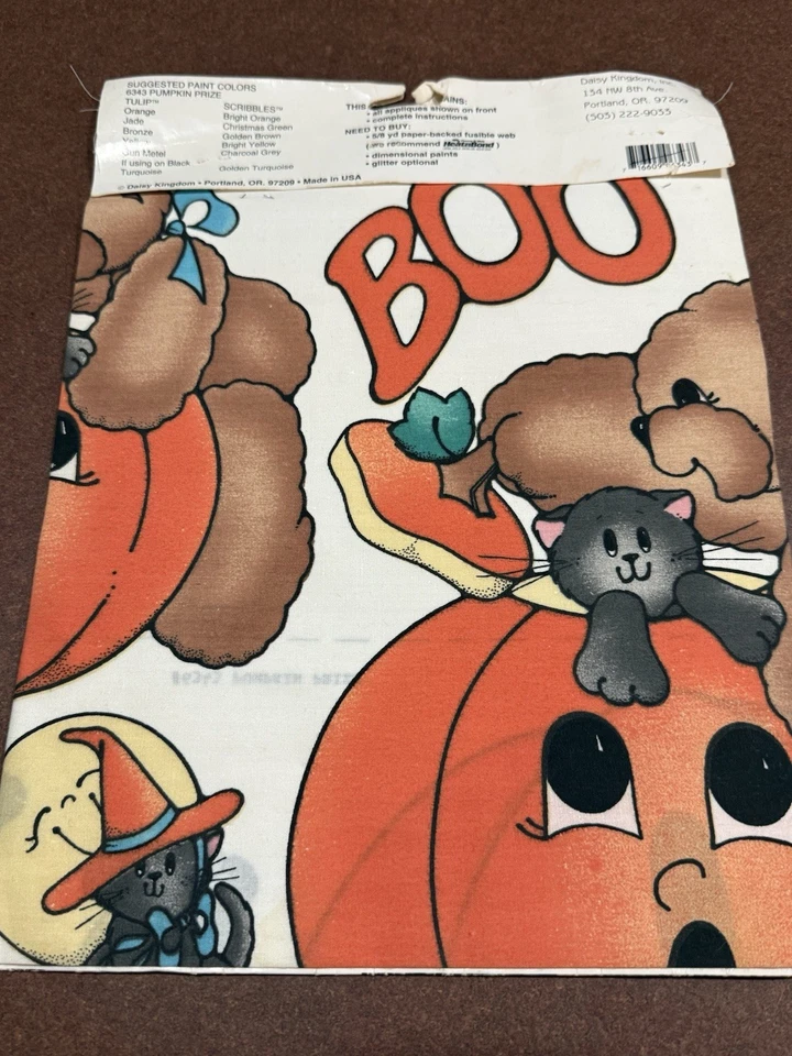 De Colección Tela Daisy Kingdom Sin Coser Hierro Sobre Apliques Halloween y Navidad Punto C Foto 3 de 4