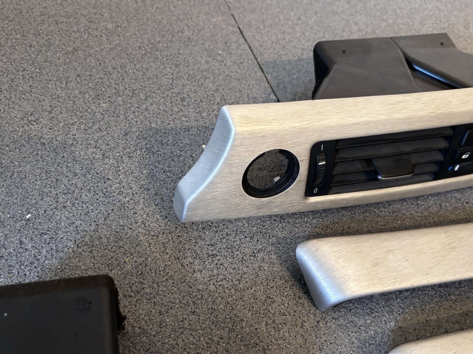 08-13 OEM BMW E92 E93 M3 Brushed Aluminum Interior Trim Dash Panels SET *