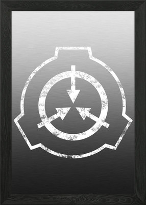 SCP Secure Contain Protect Gerahmtes Wandbild Poster Leinwanddruck Bild