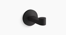 Kohler Components Robe Hook - Mette Black