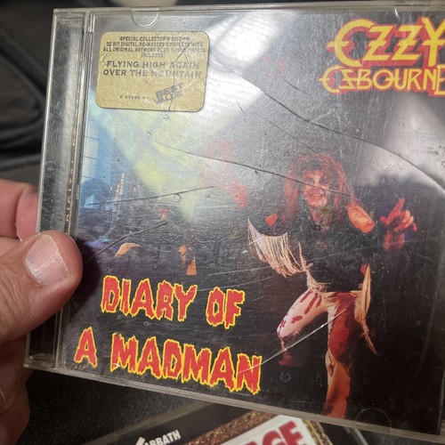 Ozzy Osbourne Black Sabbath CD Lot of 4 Ozzman Blizzard Oz Dairy Madman - Picture 4 of 8