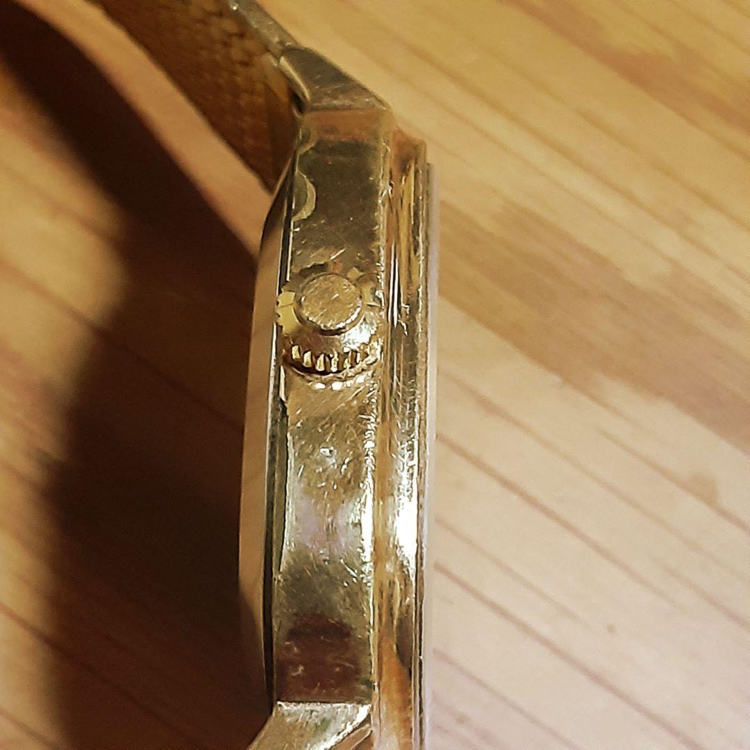 エテルナ　クォーツ4000　GOLD　デイト　メンズ腕時計　稼働品 Eterna Quartz 4000 Gold Men's Watch, Date, Working, Vintage