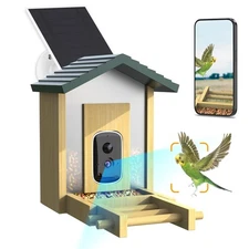 Bird Feeder with Camera, Upgraded Smart Birdhouse Al Identify for 10000 Plus ...