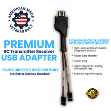 Premium VRC Pro Adapter - RC Receiver USB Dongle Made in USA 