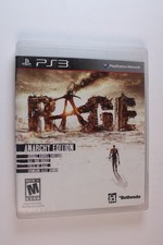 Rage Anarchy Edition (Sony PlayStation 3, 2011, PS3) Authentic, tested, Complete