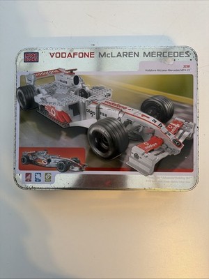 Mega Bloks 3236 Vodafone McLaren Mercedes F1 Formel 1 Auto SIEHE BESCHREIBUNG