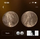 1923 Peace Dollar $1 90% Silver Business Strike Philadelphia No Mint Mark (23)