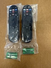 Lot 02 Units NEW Original Vizio XRT270 Remote Control  Batteries