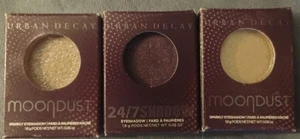 Beaucoup de 3 Urban Decay Moondust Sparkly 24/7 Eyeshadows Space Cowboy (2) Définir la liste