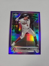 Jordan Luplow 2022 Topps Chrome Update #USC26 Purple Refractor Diamondbacks