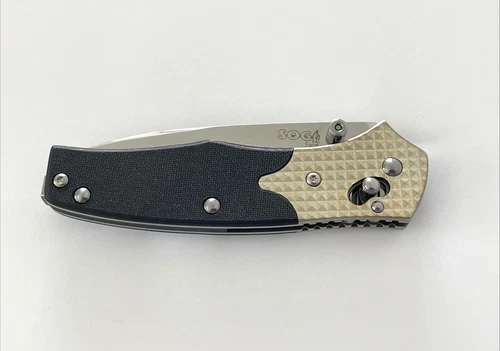 SOG CT-01 Facet Folding Knife VG-10 San Mai Carbon Fiber Handle Japan image 16