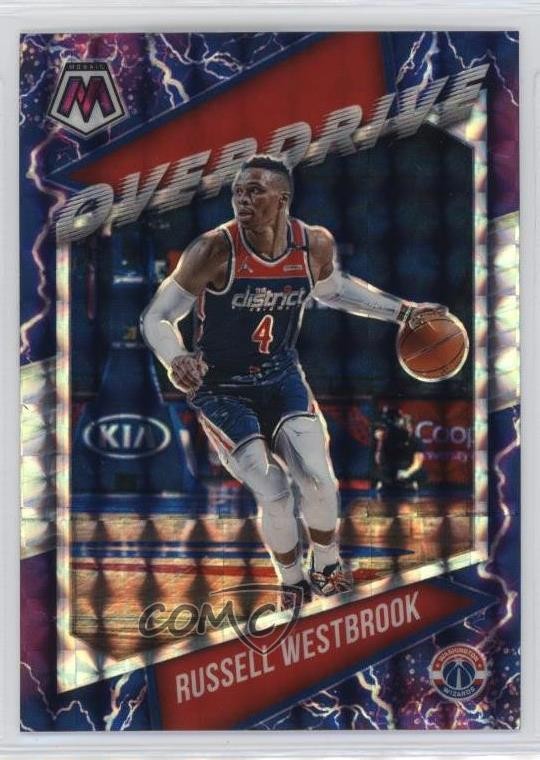 2020-21 Panini Mosaic Overdrive Russell Westbrook #15