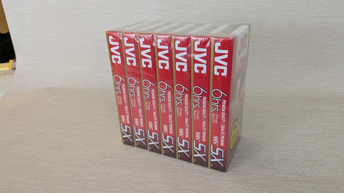 25+ JVC Blank VHS Video Tape for sale | Updated Oct 2026