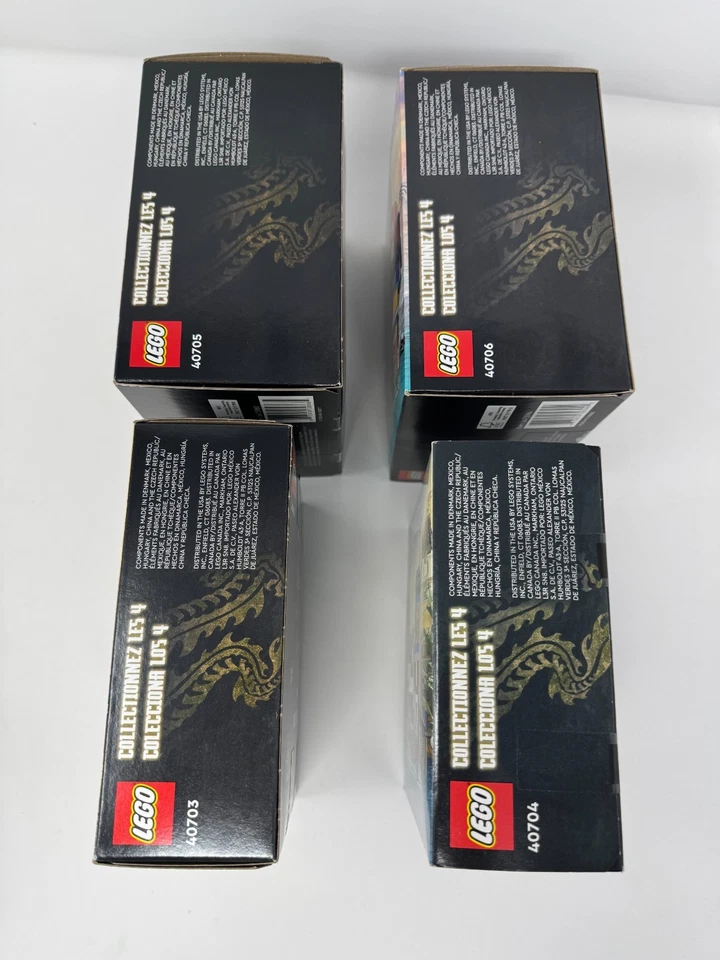 New Seal Retired Lego Micro NINJAGO City 40703/40704/40705/40706 Complete 4 Sets - Image 2 of 4