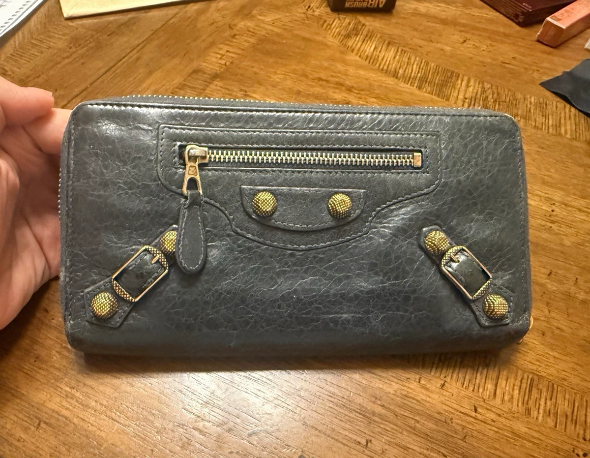 25+ Balenciaga Leather Zip-Around Wallets for Women for sale