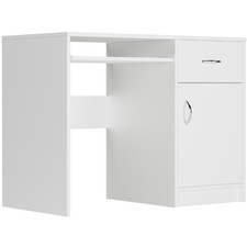 Petit bureau d'écolier blanc 100 x 50 cm Moderne N9