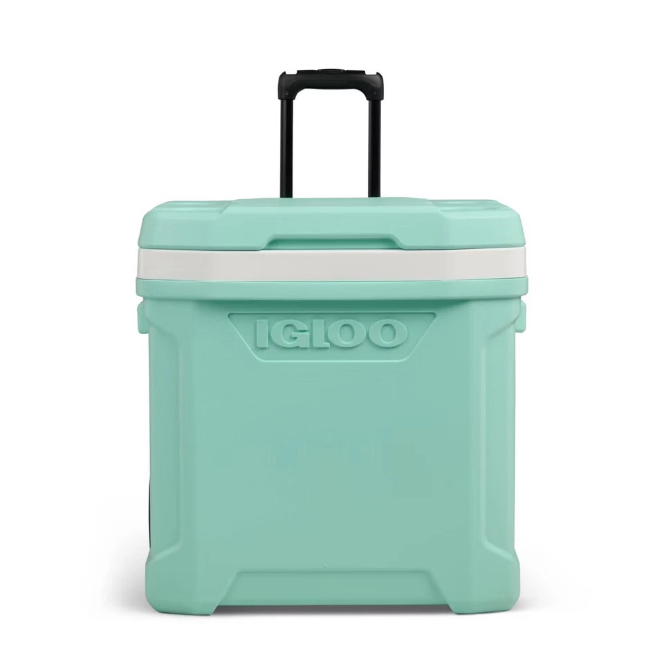 Igloo Latitude 94 latas/60 qt enfriador rodante - Seafoam Foto 2 de 4