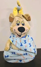 Warner Bros. Swaddled Yogi Bear "Boo Boo" Teddy Bear 11" Huggable