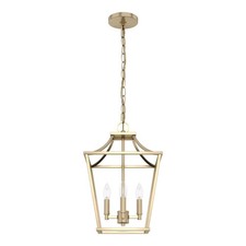 Alturas Gold Four Light Pendant from the Laurel Ridge Collection