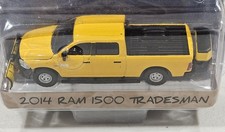 Greenlight 1:64 Blue Collar Collection 2014 Ram 1500 Tradesman truck yellow