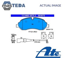 130460-38752 BRAKE PADS SET BRAKING PAD FRONT ATE NEW OE REPLACEMENT