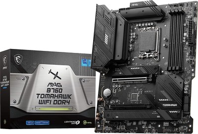 MSI MAG B760 Tomahawk WIFI DDR4 Mainboard Intel Sockel 1700 Intel B660 USB 3.2 