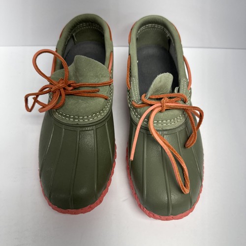 L.L.Bean 'Bean Boots' Low Rubber Moc Duck Boots Sz 9