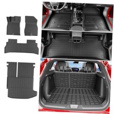 Floor Mats Cargo Mat Backrest Mats Compatible with Chevy Trax 2022-2026