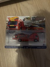 Hot Wheels Premium Team Transport - Nissan Silvia S15 Aero Lift