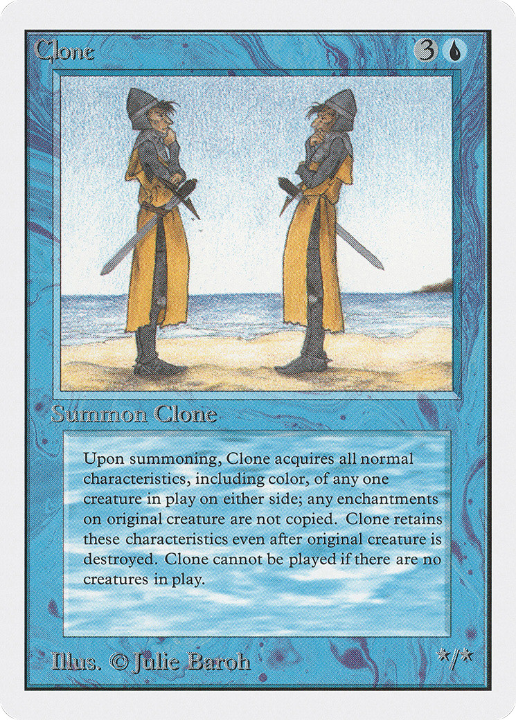 Clone (HP) Unlimited Edition 2ED Magic MTG