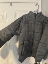 Under Armour Storm Puffer Jacket Mens XL Gray Insulated Outdoors