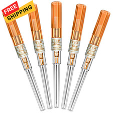 Catheter Piercing Needles - Autdor 5Pcs 14 Gauge IV 14G-5pcs