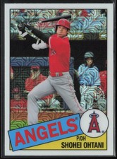 2020 Topps Update #CPC-7 Shohei Ohtani 1985 Topps Chrome Silver Pack
