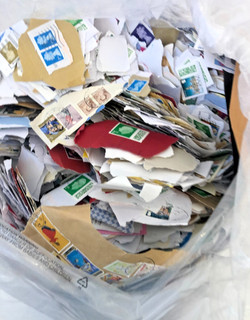 Used UK Stamps Job Lot Bundle 3.8kg (Ald)