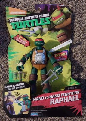 Teenage Mutant Ninja Turtles TMNT Hand-To-Hand Raphael Action Figure Playmates