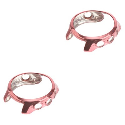  2 Pieces Uhrengehäuse Uhrengehäusedeckel Smartwatch-Schutzhülle Case Cover