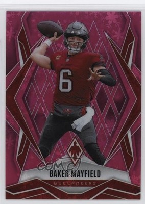 2025 Panini Phoenix Pink Winter 89/299 Baker Mayfield #128 1bg9