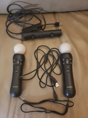Sony PlayStation 4 PS4 VR PS Move Motion  Controller & Camera Bundle