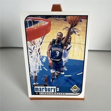 Upper Deck 1998-99 UD Choice Stephon Marbury #84 Minnesota Timberwolves NBA