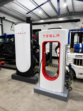 Tesla Supercharger Replica Home Ev Charger Universal 48a Level 2 Nacs J177