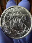 Elemetal  Privateer Series “The Kraken” Ultra High Relief 2 Oz .999 Silver Round