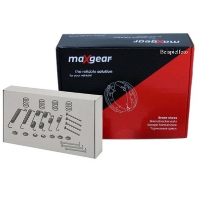 MAXGEAR 19-0221 Bremsbackensatz + Montage-Satz für 126 127 128 FIORINO FURA 101