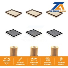 Air Cabin Engine Cartridge Oil Filters (9 Total) Kit For 18-19 INFINITI Q50 2.0L