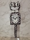 Retired Exotic Pets Furry Leopord Kit Cat Klock Clock