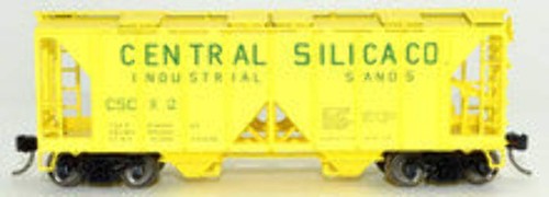 Bowser H.O. Tolva cubierta escala 42746 70 toneladas RTR Central Silica Co CSC #6 | Zustand: New