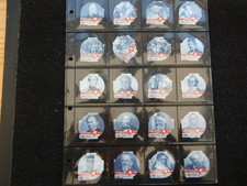 ONE COMPLETE SET OF 40 CREAMER POT LIDS FAMOUS SWISS PEOPLE