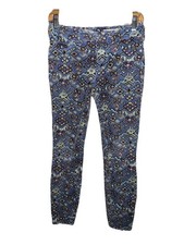 Pilcro Anthropologie High-Rise Skinny Corduroy Pants Size 26 Aztec Boho