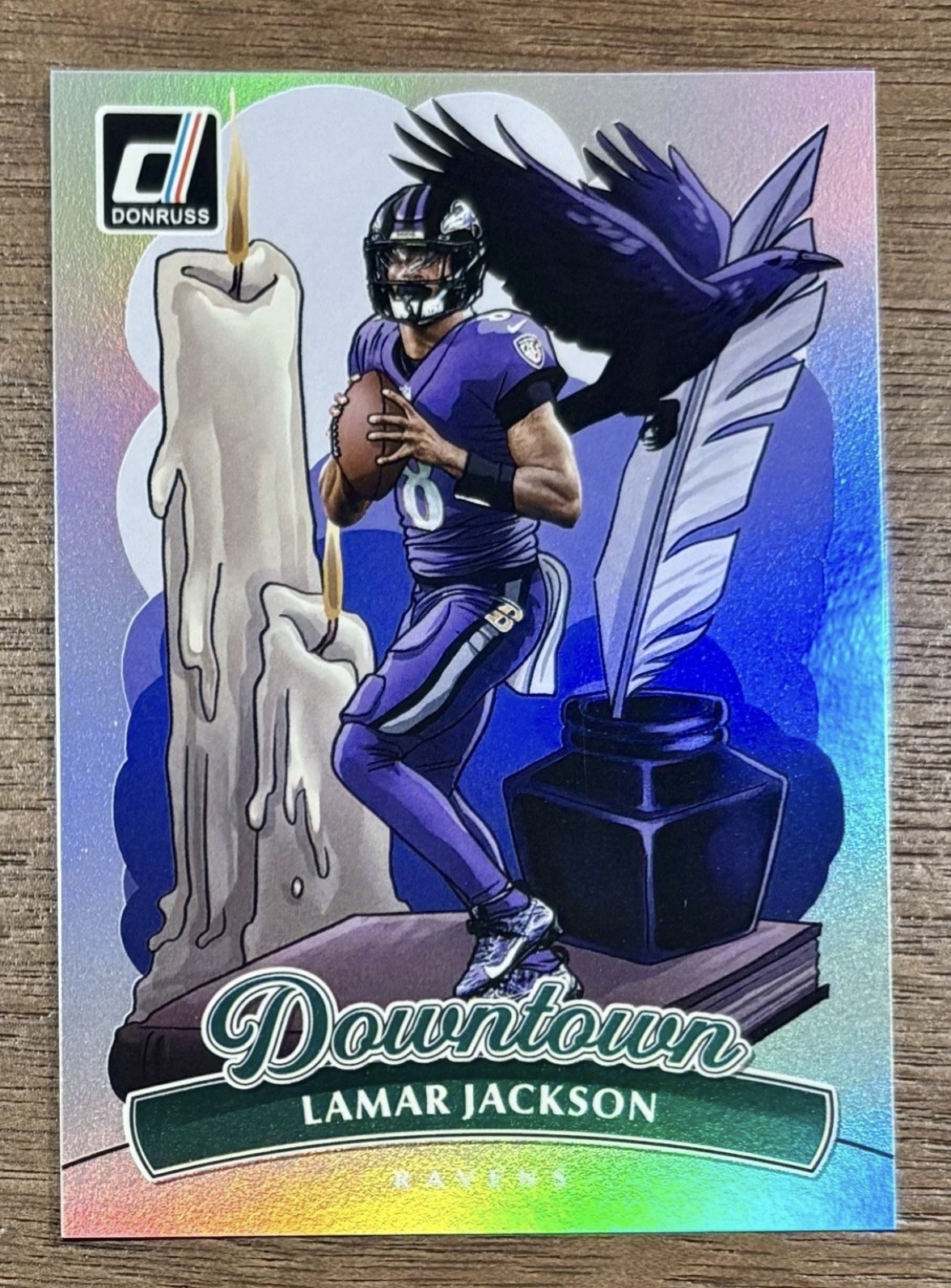 2025 Panini Donruss - Downtown! Lamar Jackson #1