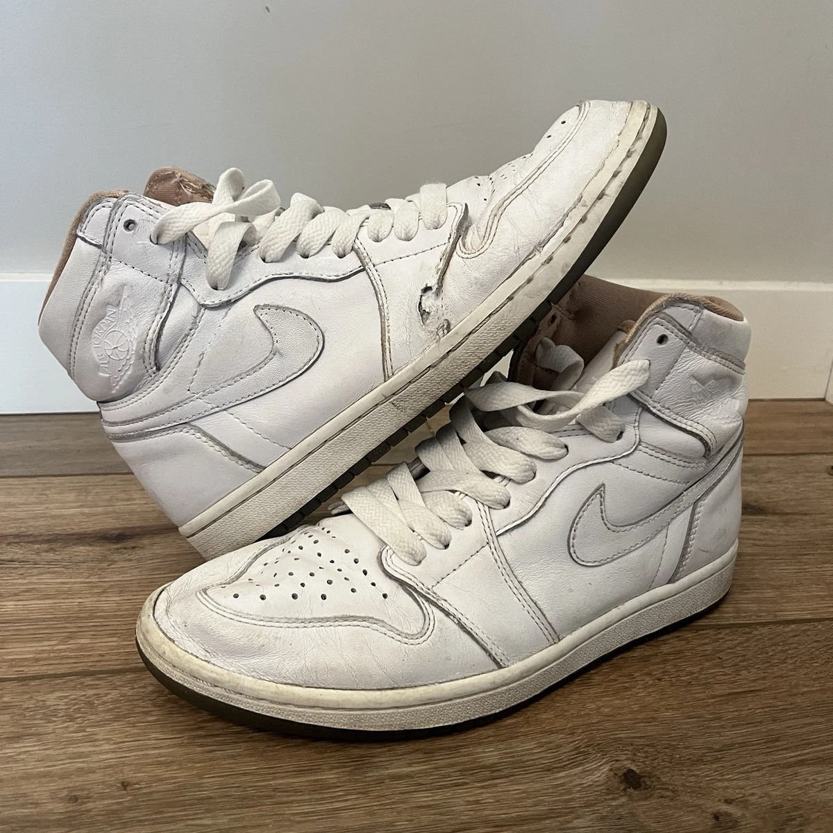 Size 13 - Air Jordan 1 Retro OG 2015 High Los Angeles NBS457 Jordan 1 Retro OG 2015 High Los Angeles | eBay main image 3